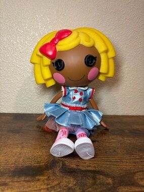 2009 Lalaloopsy Dot Starlight 12” Full Size Doll Retired With Dress & Boots MGA